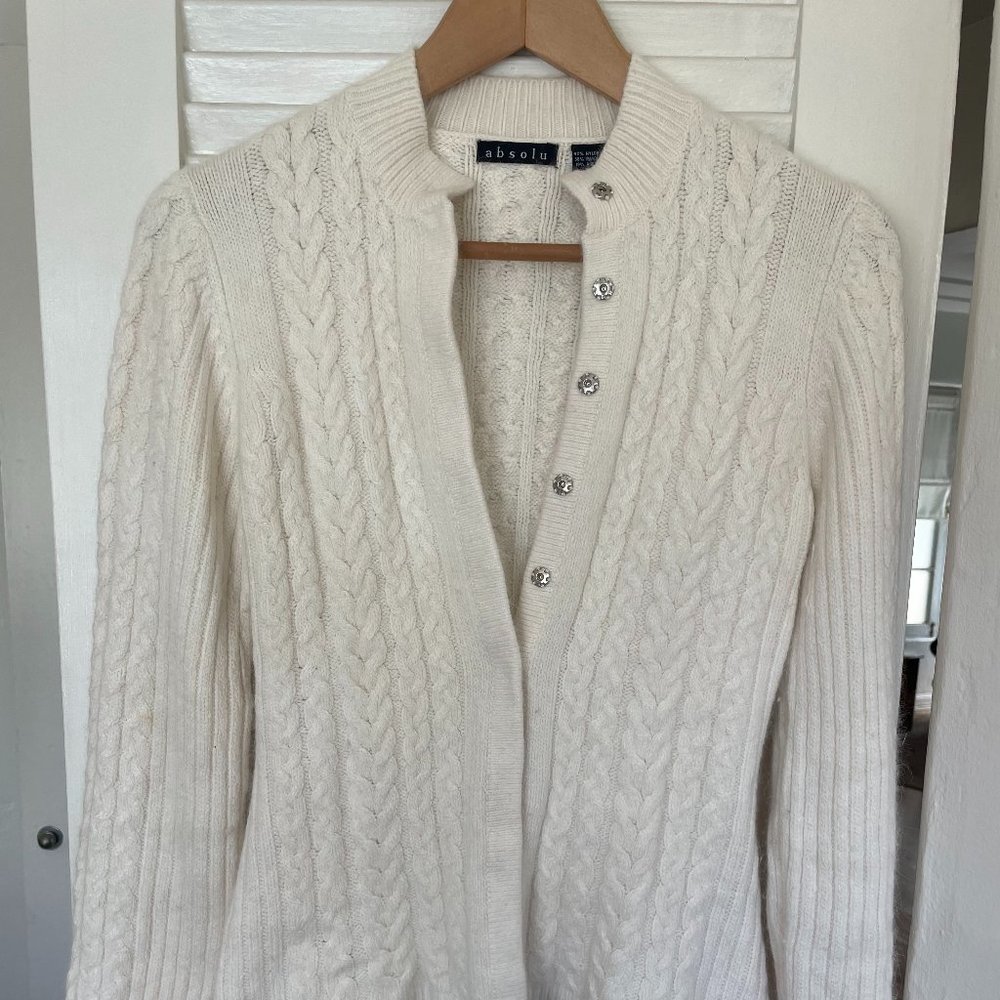 Absolu Cream Cardigan